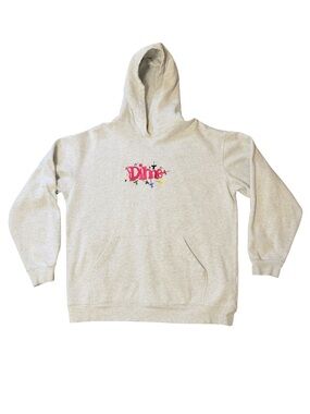 Dime Light Gray Logo Hoodie